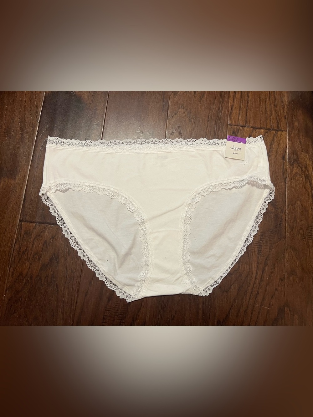 Jenni Lace Trim Cotton Hipster Underwear 6 Pair, XXL, Total MSRP $48 - Picture 2 of 8